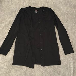 Isaac Mizrahi Live! Essentials Pima Cotton Button Front Top